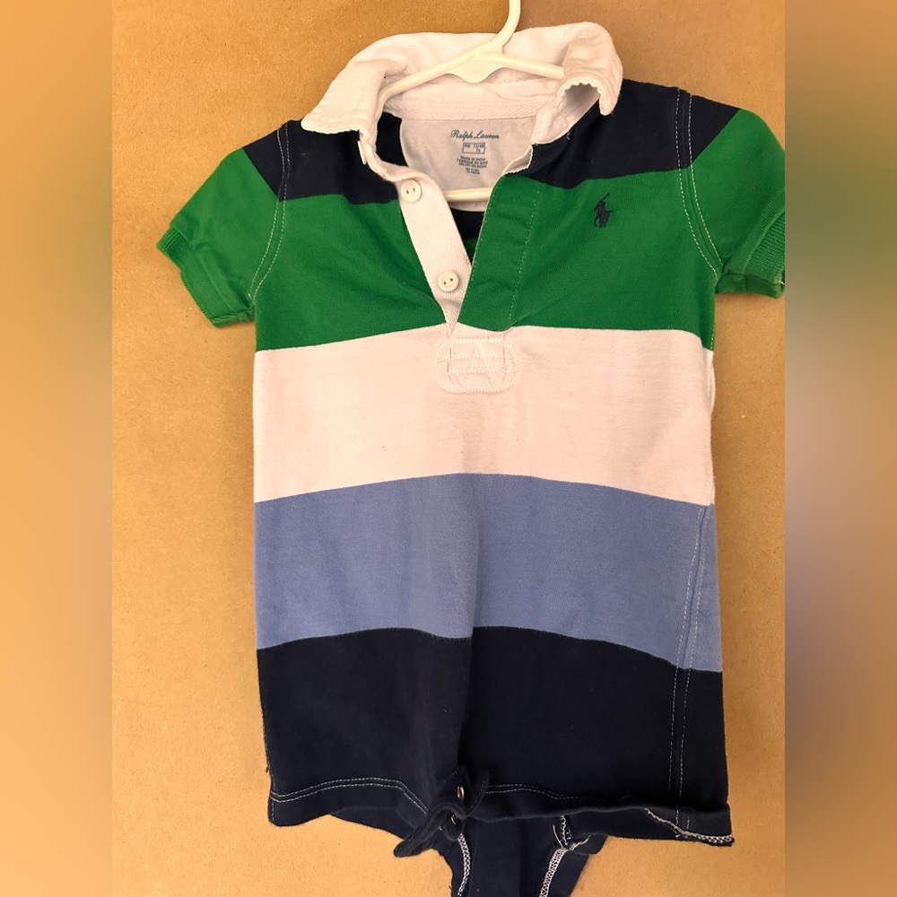 Baby boy 6-9month Ralph Lauren onesie